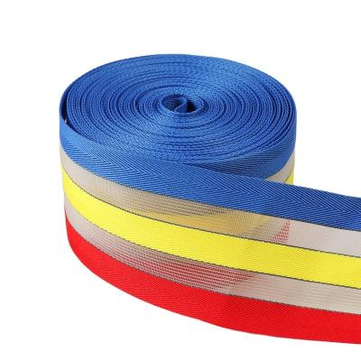 China Factory direct sale 45mm elastic multi-size 7 color optional optional webbing textile and garment accessories polyester webbing for sale