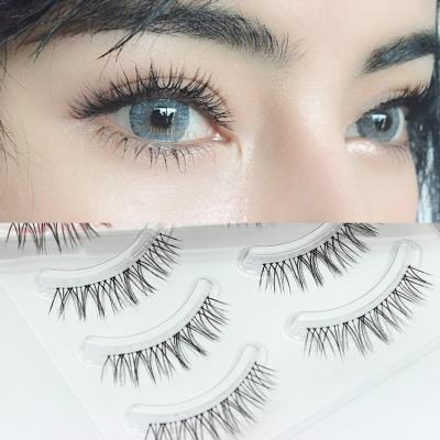 China Feather Cosmetics 100% Real Mink Handmade Lashes Wholesale Private Label 3D Eyelashes for sale