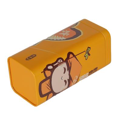 China New Style Food Style Tea Tin Box Custom Printed Portable Tea Tin Canister Trolley for sale