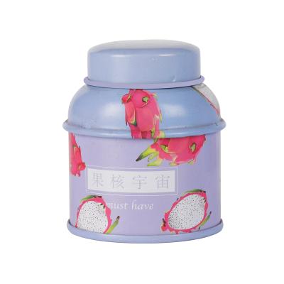 China Wholesale Metal Tin Box Multiple Colored Tea Tin Box Airtight Metal Tea Food Tea Canister With Lid for sale