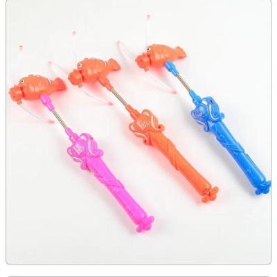 China Flashing Led Toys Wholesale Low price pinwheels  windmill toy magic stick  Light -emitting Electric Music Fish Windmill  Flashing  Light Up  toy for sale