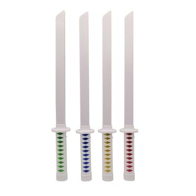 China Luminous Manufacturers direct sales of colored Led Toy swords and Light Up Plastic Sword Toy Katana Sword suitable for dueling play for sale