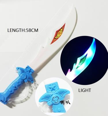 China Flash Music Wholesale New design LED  Knife Flash Light Saber Sword With Sound  Motion Activated Toys  Led Light Up Sword For Children Toys for sale