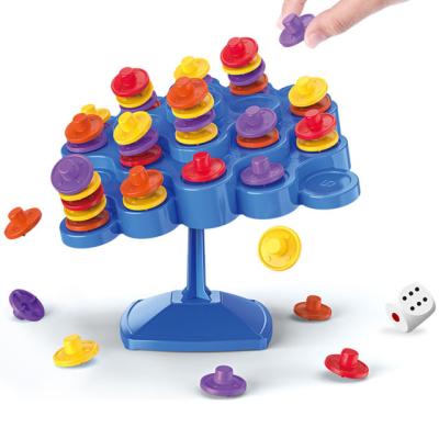 China Other Educational Toys Hot Selling Educational Toy Kids Balancing Game Tip Topple Stacking Board Game toy Parent Child Game Balance Board Tree  for Kid for sale