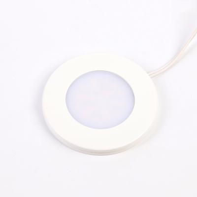 China Modern Wall Mounted Energy Saving 120 Beam Angle Round Shape LED Cabinet Lighting for sale