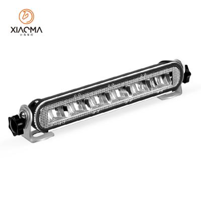 China PMMA+PC+Aluminum Light Bar6 Inch - 22 Inch Super Thin Single Row LED Light Bar Offroad Lights For Trucks for sale