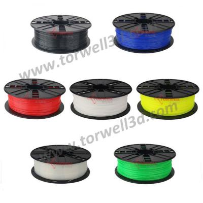 China Torwell filament 0.3kg, 0.5kg, 1kg, 2kg, 5kg/spool1.75mm, 3mm PLA ABS filament ABS/PLA color changing filament, for sale