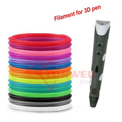 China Torwell 1.75mm ABS and PLA 3D Pen Filament Refill Kit 3D Pen Filament Refill Kit for 3D Drawing Pen for sale