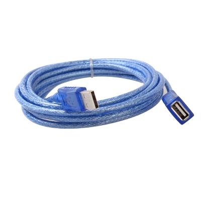 China 3M USB2.0 AM-AF Extension Cable Computer USB 2.0 Charging Data Cables USB Cable for sale