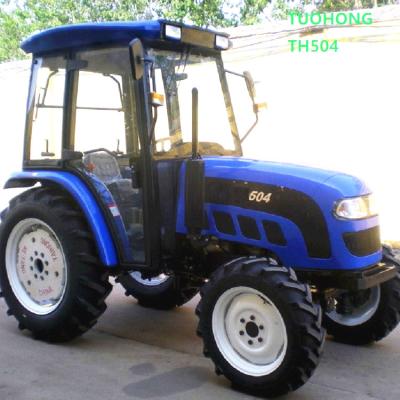 China Farms TuoHong 4*4 Agriculture Machinery Equipment Engine 90HP 50HP Diesel Wheel Drive 40HP Tractors for sale