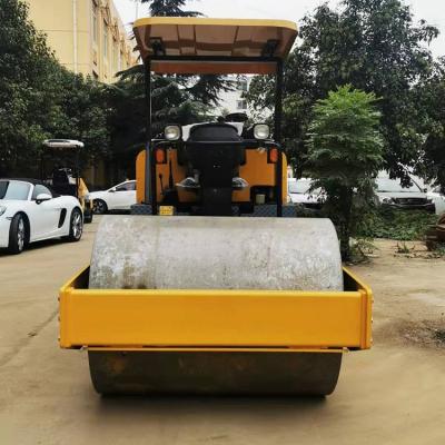 China Construction worksÂ   TUOHONG 3.5T drum single drum manual road rollerTHD3.5 ton road roller for sale