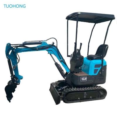 China Building Material Shop Mini Hydraulic Crawler Excavator Chinese Equipment Heavy Home Farm Crawler Agricultural Crawler HT12-5 for sale