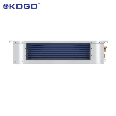 China Hotels Hot Sale Thin Horizontal Hidden Fan Coil Price / Ducted Water Fan Coil Unit for sale