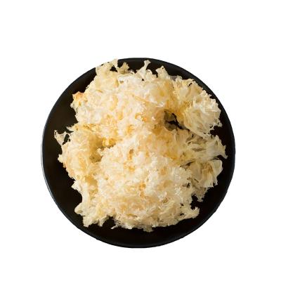 China Hot Selling Dry Natural Beautiful Appearance White Mushroom Tremella Mushrooms for sale