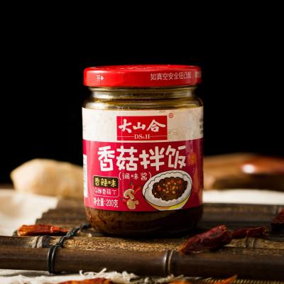 China Glass Bottle Instant Cheap Mushroom Sauce For Noodles for sale