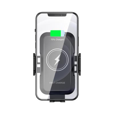 China High Quality Safe Charging 15W Wireless Charger Fast Car Phone Holder Suitable for Mobile Phone Fast Charging for sale