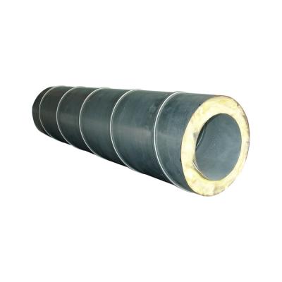 China HVAC System Double Layer 6m Galvanized Steel Insulated HVAC Spiral Duct for sale