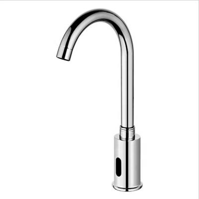 China Sense SS Faucets Cold And Hot Mixer Water Kitchen Sensor Faucet Chrome Spring Faucet for sale