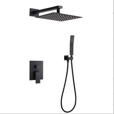 China With Complete Brass Wall Mounted Diverter Shower With Shower Panel Shower Set for sale