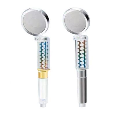 China No Turnout ABS Material Water Saving Faucet New 360 Degree Rain Shower Head Spring Nozzle360 Hand Shower for sale