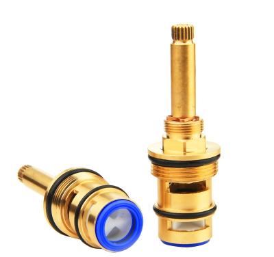 China Faucet Brass Cartridge Diverter Accessories Ceramic Faucet Water Level Adjustment Kitchen Charger for sale