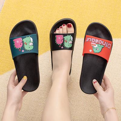 China CUSHIONING Indoor Shoes Wholesale Hot Summer Couples Cartoon Ins Stylish Home Slippers Slides For Adult for sale