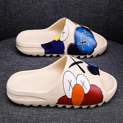 China CUSHIONING New Style Yezzy Slippers Fashion Summer Color Men Home Slipper Eva Non-slip Beach Shoes Indoor Outdoor Custom Women Slide for sale