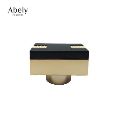 China Hot Selling Gold Crown Non Refillable Custom Luxury Shape Crimp Plastic Perfume Capsule for sale