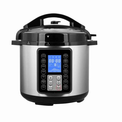 China Hotel LCD Display Electric Instant Touch Rice Cooker Home Electric Pressure Cooker for sale