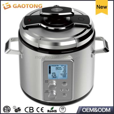 China Eco-Friendy 12 Functions 6L 230V/50Hz CE CB ROHS Certificate Cooking Smart Electric Pressure Cooker for sale