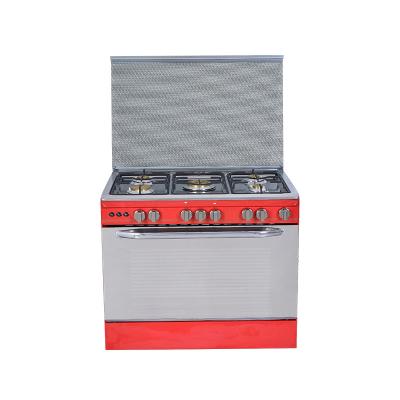 China Traditional Commercial Range 5 Burners Tabletop Gas Cooker Oven for sale