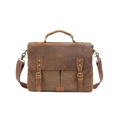 China Fits for Women Male Laptop Computer Laptop 15inch Laptop Bag Vintage Portable Briefcase For Men Laptop Bag for sale