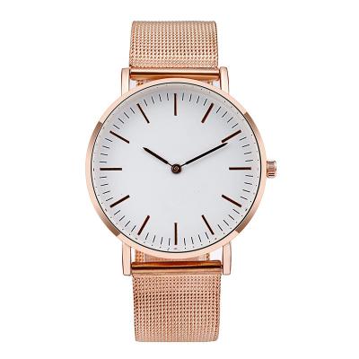 China Not specified no logo spot alloy stainless steel mesh belt watch fashion ladies high-grade quartz watch for sale