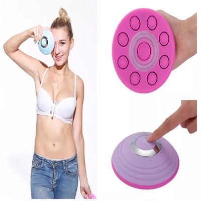 China Wholesale Portable Wireless Breast Massage Machine LED Light Photon Therapy Heated Body Massage Vibrator Enlargement Female Breast Massager for sale