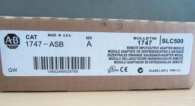 China SLC Remote I/O Adapter Module 1747-ASB AB Brand CE Certified for sale