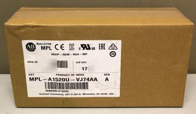 China ALLEN-BRADLEY MPL-A1520U-VJ74AA MP-Series MPL 240V AC Rotary Servo Motor for sale