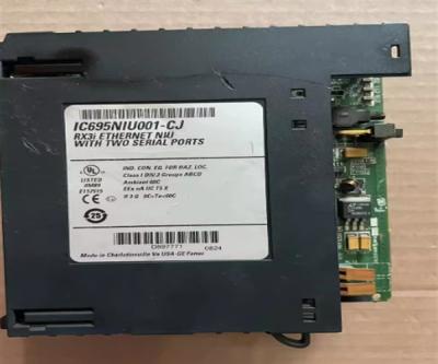 China GE PACSystems RX3i Ethernet Network Interface Unit IC695NIU001 for sale