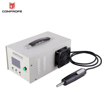 China Top Quality 28K 300W Hand Held Ultrasonic Manual Spot Welding Machine For Mask Ear-Loop Welding Te koop