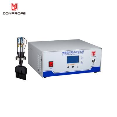 China Dual-Transducer High Speed Earloop Welding Ultrasonic Welding Generator For Facemask en venta