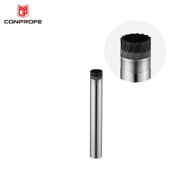 中国 Solid PCD Corner Radius End Mill 0.2mm 6mm Shank Diameter Precision Metal Cutting Tools 販売のため