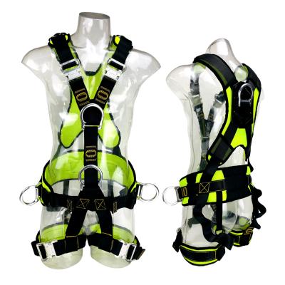 China Custom D-Ring Full Body Safety Harness Full Body Safety Harness Seguridad Arnes Trabajo En Trabajo Arnes Escalada for sale