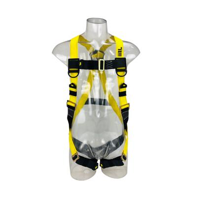 China 100% Polyester Full Body ANSI Fall Protection Aerial Safety Harness With Its Accessories Quick Release For USA for sale