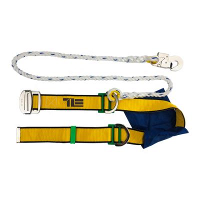 China Flat Fall Protection Equipment Safety Belt Hooks And Polyester Webbing For Hanging Seat Belt for sale