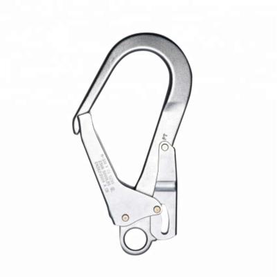 China Fall Protection Equipment Factory Metal Steel Safety Harness Connect Big Snap Hook for sale