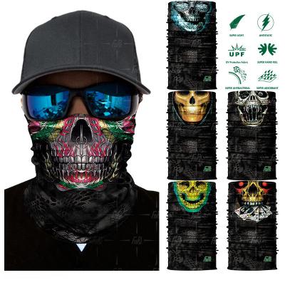 China High Quality High Elastic Tube Face Mask Skull Bandana Scarf Seamless Headwear Bandana for sale