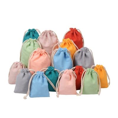 China Custom Drawstring Bag Eco-Friendly Handled Logo Printed Colorful Canvas Cotton Double String Pouch Gift Shoe Dust for sale