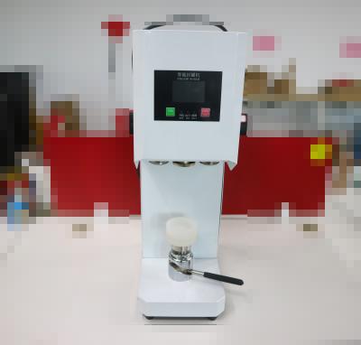 China Cans sealing machine Drink bottle sealer Beverage seal machine for Milk tea Coffee Can sealer à venda