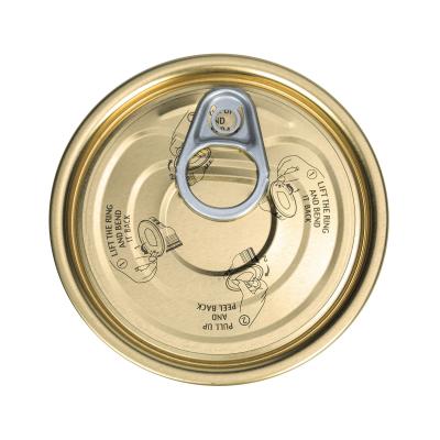 중국 price favorable manufacturers wholesale easy open can lid with empty food can packing 판매용