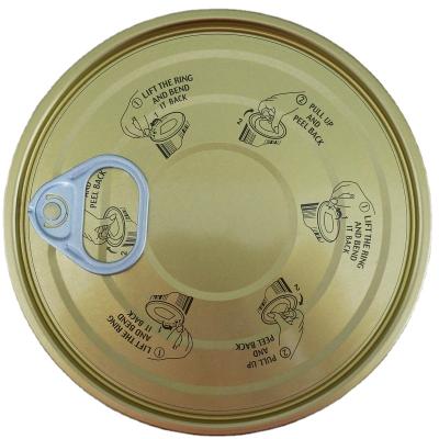 Κίνα Tinplate Can Cover Easy Open Lid For Food Packing προς πώληση