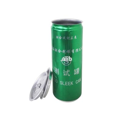 China 330ml Empty Beverage Aluminum Sleek Can for Food Canning à venda